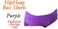pr019s-hip hanger shorts box pants