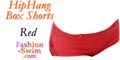 re019s-hip hanger shorts box pants