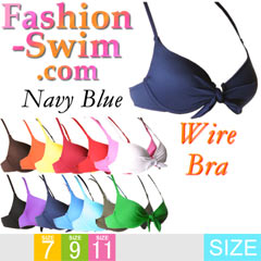 wire bikini bra-swimwear