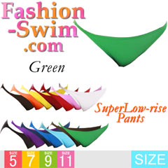 super lowrise bottom-ladies swimwear